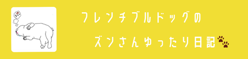 フレンチブルドッグのズンさんゆったり日記